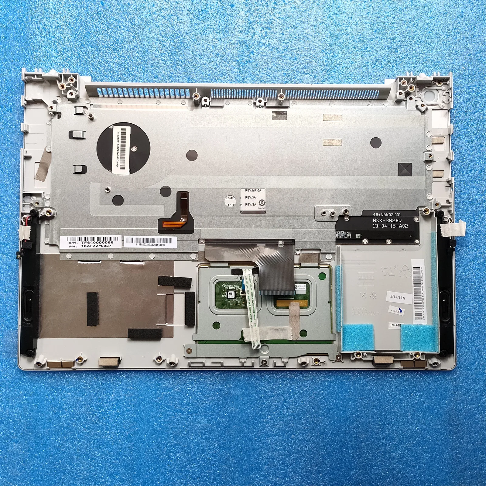 New For Lenovo U430P U430T U430 keyboard Palmrest cover Case With Touchpad and Speaker Silver