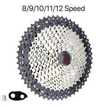 

Mtb Cassette 8 9 10 11 Speed 12 V Bicycle Sprocket 36/40/42/46/50/52T Mountain Bike Freewheel for Shimano SRAM Casete
