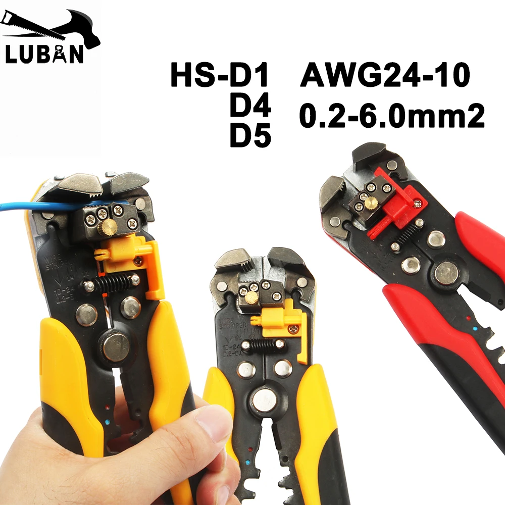 Alicates Pelacables Con Trinquete Para Terminales S HS-16, Para