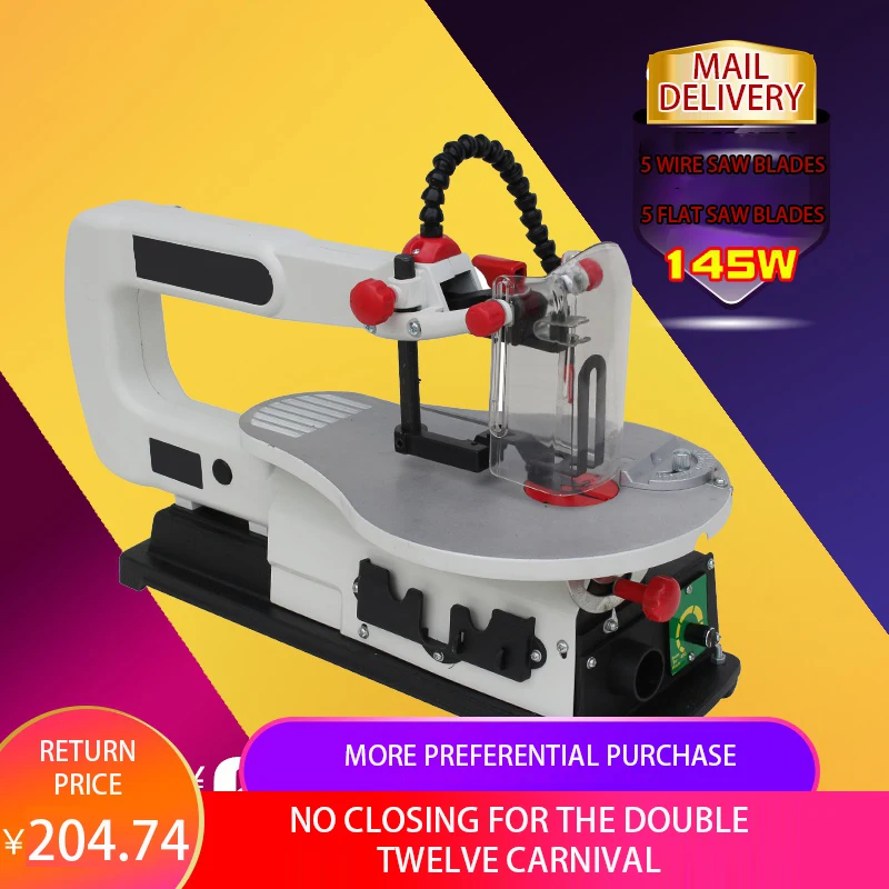 

Woodworking Electric Bench Saw Wire Saw Machine Curve Saw Cutting Machine Wire Saw Multi-functional Broach Saw