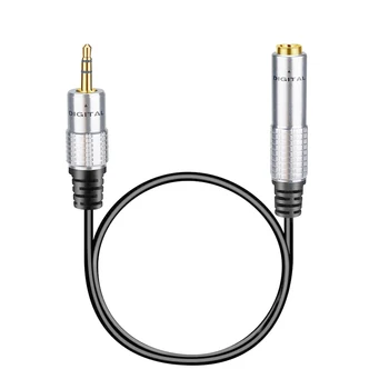 

Mini 3.5mm Male To 6.35mm 1/4" Female Stereo Jack Headphone Adapter Cable Brand New And High Quality