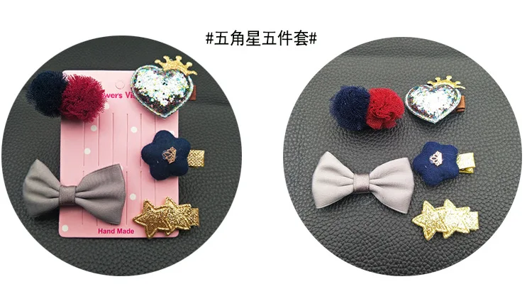 Южная Корея; Детский головной убор для девочек; детская боковая заколка; Корона со свежими краями; заколки; повязка на голову; набор украшений; подарочная упаковка