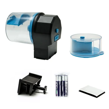

Automatic Feeder Aquarium Goldfish Smart Timing Auto Fish Feeder Timer Food Feeding 12/24 Hours Timer Feeding