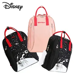 Disney милые водонепроницаемая сумка для подгузников USB бутылки Кормление Путешествия Рюкзак Детские сумки для мамы сумка хранения Мумия
