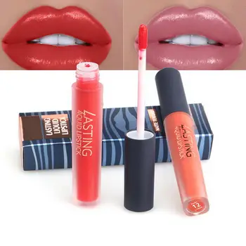 

15-color Matte Cream Lip Glaze Long-lasting Moisturizing Liquid Lipstick J9