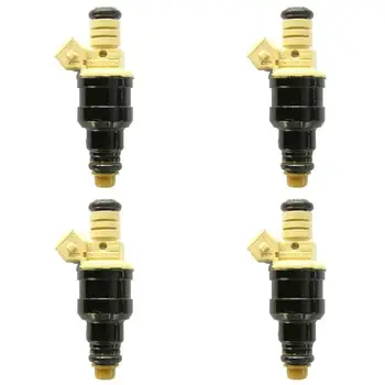 

Set Of 4 Fuel Injector Nozzles For 1996 - 1998 Hyundai 1.8L L4 3531023010 M654