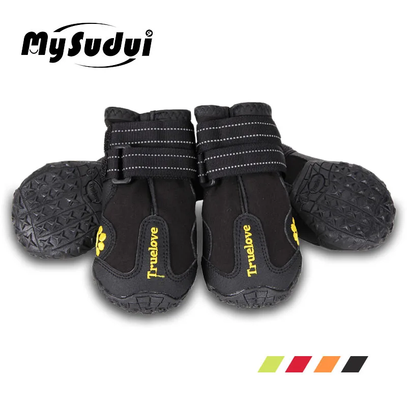 Truelove Pet Dog Shoes Waterproof Outdoor Rain Shoes For Dogs Big Small Dog Puppy Boots For Dogs