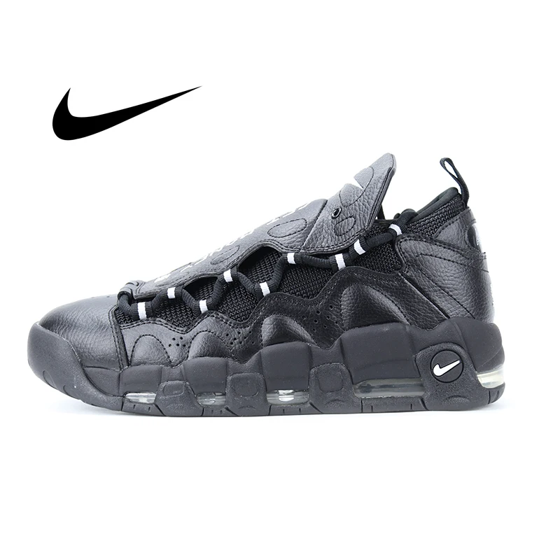 

Original Authentic Nike AIR MORE MONEY Uptempo Men's Basketball Shoes Outdoor Sneakers Top Quality Athletic Designer Footwear