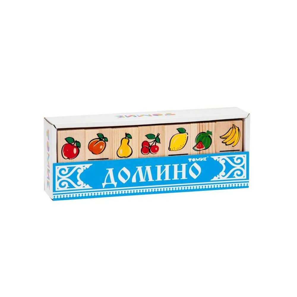 ТОМИК Домино &quotФрукты-ягоды&quot | Игрушки и хобби
