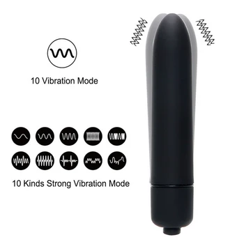 10 Speed Mini Bullet Vibrator For Women Waterproof Clitoris Stimulator Dildo Vibrator Sex Toys For Woman Sex Products 1