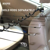 Booms Fishing VTC Vehicle Rod Transport Cord Headrest Mount Coiled Rod Holder Fishing Rod Gear Holder Vehicle Fishing Rod 3