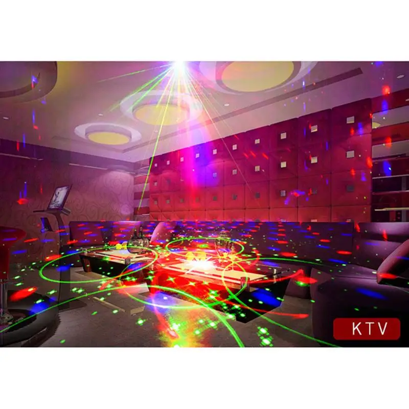 Проектор rgb лампа Bluetooth Вечерние огни DJ Led диско лазерный свет эффект освещения для дома свадьбы рождественской вечеринки украшения