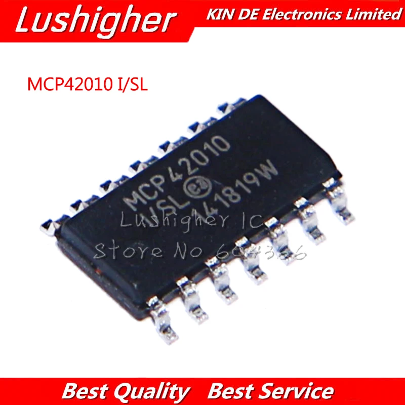 5pcs MCP42010-I/SL SMD MCP42010 SOP14 | Электронные компоненты и принадлежности
