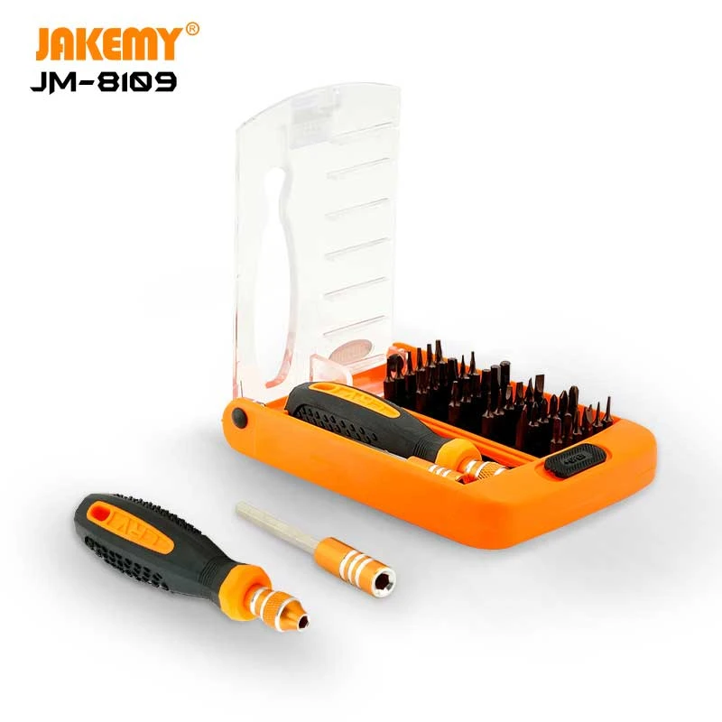 JAKEMY – jeu de tournevis, produit en vogue Unique, boîte à outils de  réparation de bricolage avec accessoires pour téléphone portable lunettes  d'ordinateur portable, JM 8109 | AliExpress