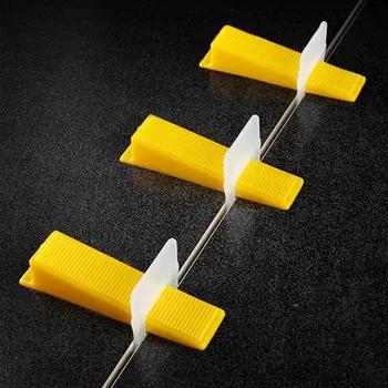 

Tile Wedges Spacers Kit Flooring Tile Leveling System for Uneven Floor Walls Lippage Clips Wedges L9 #2