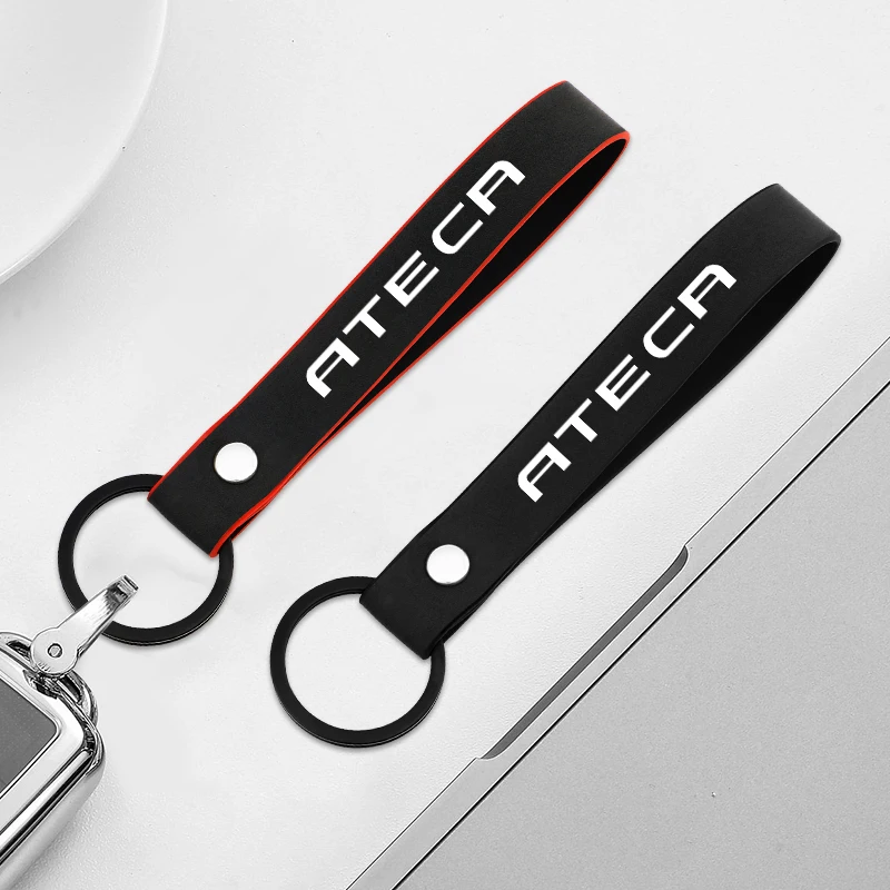 Fashion Motorcycle Car Keychain Real Men Like Keyring Key Fobs Suede Chain for SEAT ATECR | Автомобили и мотоциклы