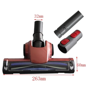 

Turbine Floor Cleaner Head Brush For Vacuum Cleaners Port Inside Diameter 32mm Vacuum Cleaner Parts Sweeper Robot Cleaning Tools