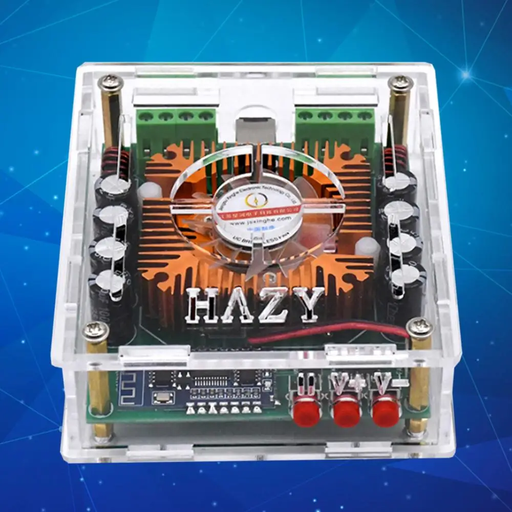 

HIFI Bluetooth 5.0 TDA7850 4 Channel 50W x 4 Car Stereo Sound Subwoofer Power Amplifier Board Bass AMP with Outer Shell