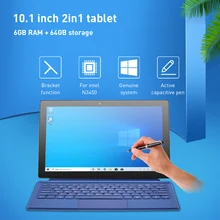 Aliexpress - PiPO Tablet Win 10 Quad Core 6G RAM 64G Intel Apollo Lake N3450 10.1 Inches Tablet with Keyboard Stylus Pen OTG Cable