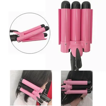 

Hair Curler Irons Professional Hair Curling Iron Ceramic Triple Barrel Hair Wave Waver Styling Tools Hair Styler Wand Hair Tools