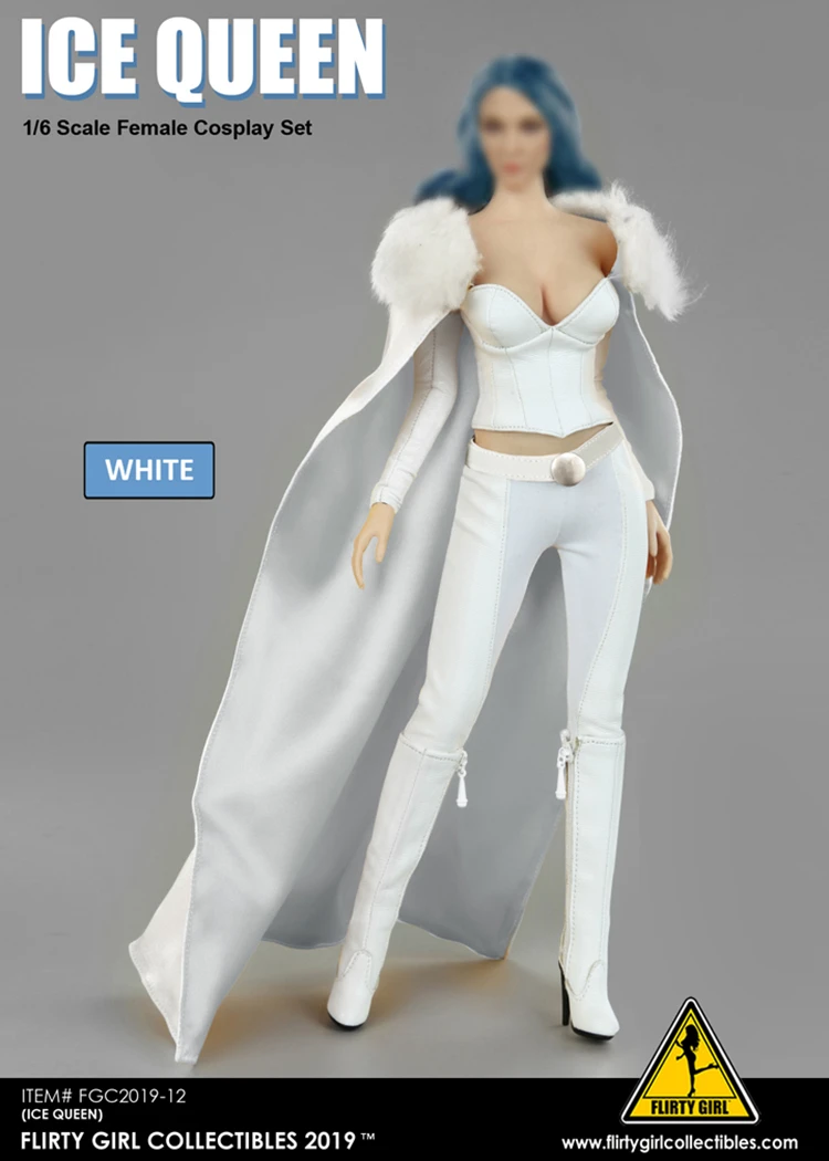 FGC2019- 12 clothing set Косплей 1/6 FGC2019 Fmale фигурка аксессуар комплект одежды накидка рукав брюки на молнии модельные сапоги подходит для TBLeague женский боди - Цвет: FGC2019- 12 clothing set