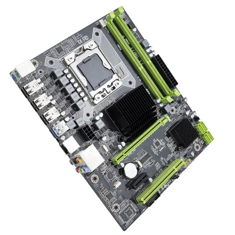 X58 Lga 1366 Motherboard Support For REG ECC Server Memory And Xeon Processor 32 Ram With 2