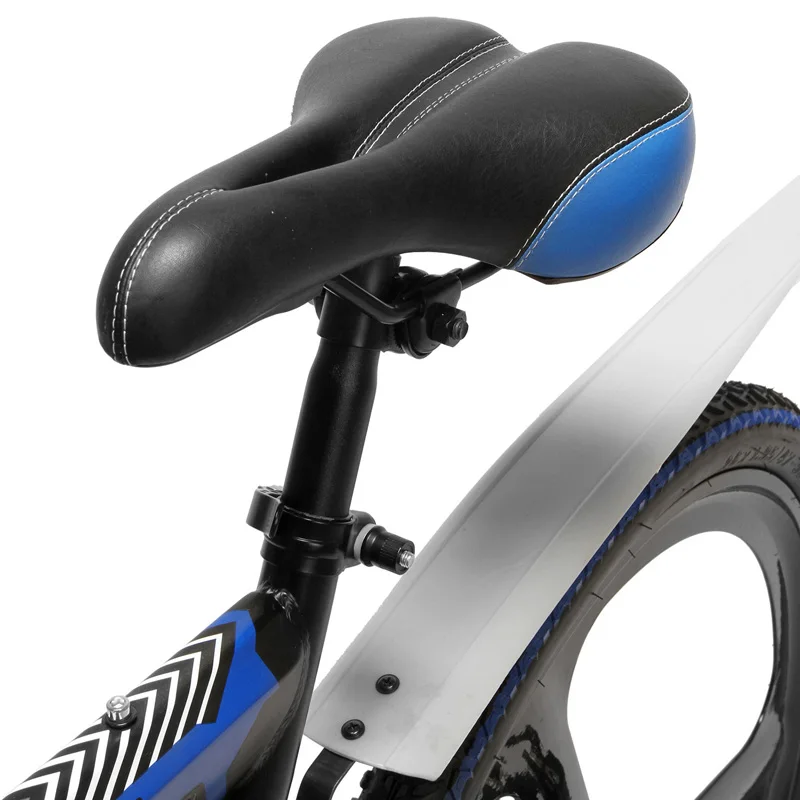 K660 26 Inch Folding Bicycle, 21 Speed Mountain Bike, Front & Rear Disc Brake, Integrated Wheel, Full Suspension