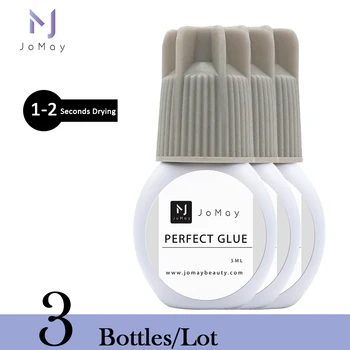 

Perfect lashes Glue low smell Long Lasting Time Eyelash Extension Glue Adhesive Retention 7-9 weeks 5ml 1-2 Seconds