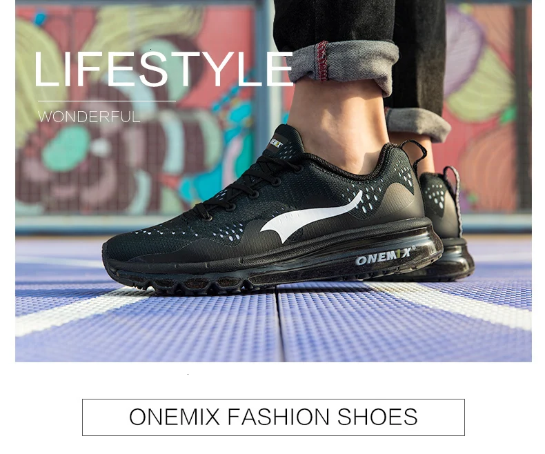 Новинка onemix Air, мужские спортивные кроссовки для бега, амортизирующие, дышащие, массажные кроссовки для мужчин, спортивная обувь,, мужская спортивная Уличная обувь