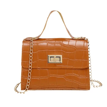 

Small Shoulder Bags for Women 2020 Solid Crocodile Crossbody Bag Lady Mini Handbags Female Street Fashion Women Bag Cross Body