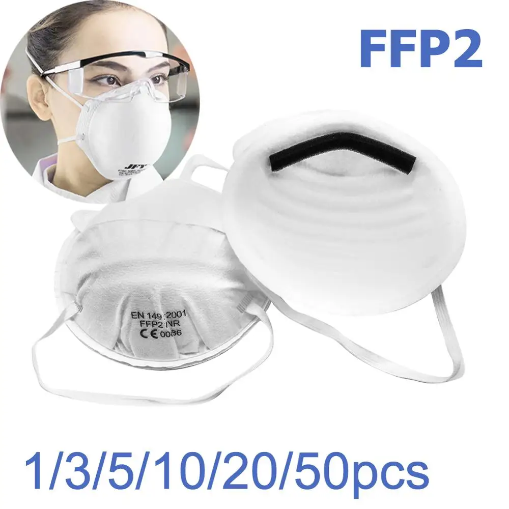 

1/5/10/20/50pcs FFP2 Mask Anti Dust Protective Masks FFP2Mask Mask Dust Droplet Proof mascherine