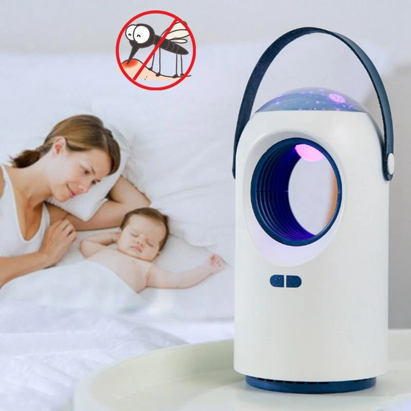Household Indoor Photocatalyst Star Sky Design Mosquito Killer Usb Silent Mosquito Lamp