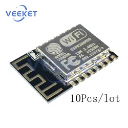 Module sans fil ESP8266 ESP 12F, mise à niveau ESP12F, carte de développement WIFI série à distance, programmeur pour Arduino, 10 pièces/lot 