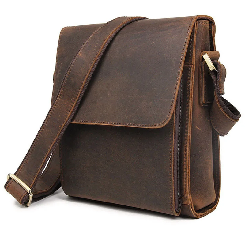 

Fashion Messenger Shoulder Bags Men Genuine Leather Briefcase Office Bag Business Work For Tablet Handbag Male Female Portafolio
