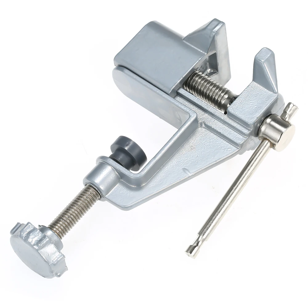 Mini Aluminum Miniature Small Jewelers Hobby Clamp On Table Bench Vise Tool Vice Muliti-Funcational | Инструменты