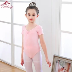 Girls Team Basic Dance Leotard Toddler Gymnastics Dancewear Kids Ballet Clothing Child Spandex Cotton Bodysuit Dancing Costume