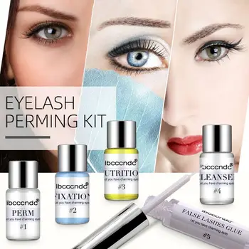 

1Set Eyelash Perm Kit Professional Lash Lifting Curler Eye Lash Curling Perming Wave Extension Tools for Home Salon