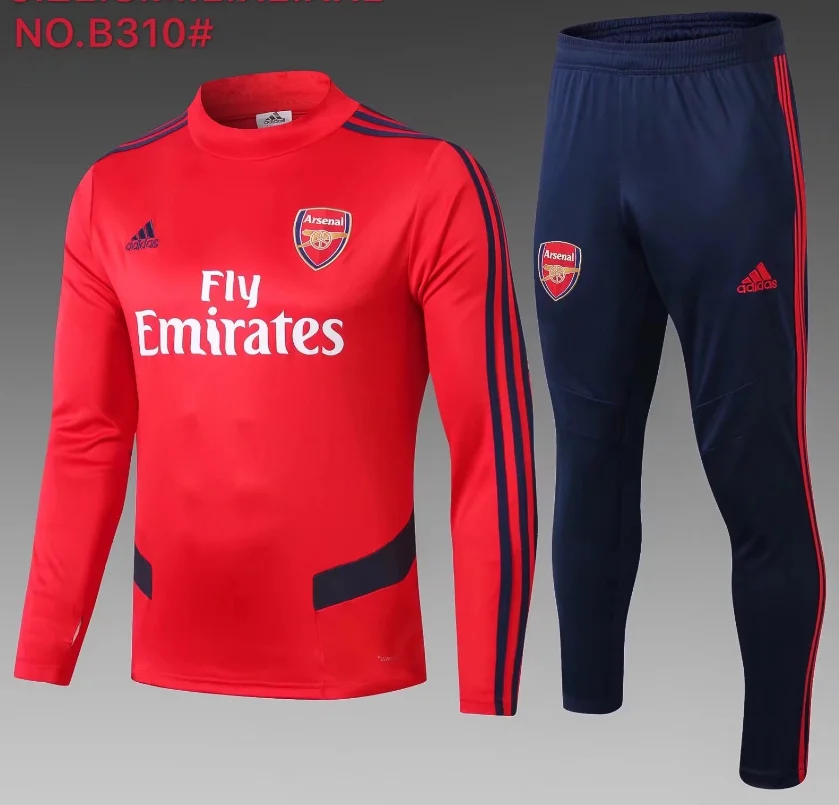 19/20 Тоттенхэм комплект тренировочная куртка пальто Arsenal футбольная Джерси LACAZETTE OZIL dartmund Arsenal куртка для взрослых Джерси - Цвет: shirt