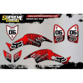 

Kit Adhesivos Mate Honda TRX 400 ASDESIVI Sticker KLEBER AUFKLEBER