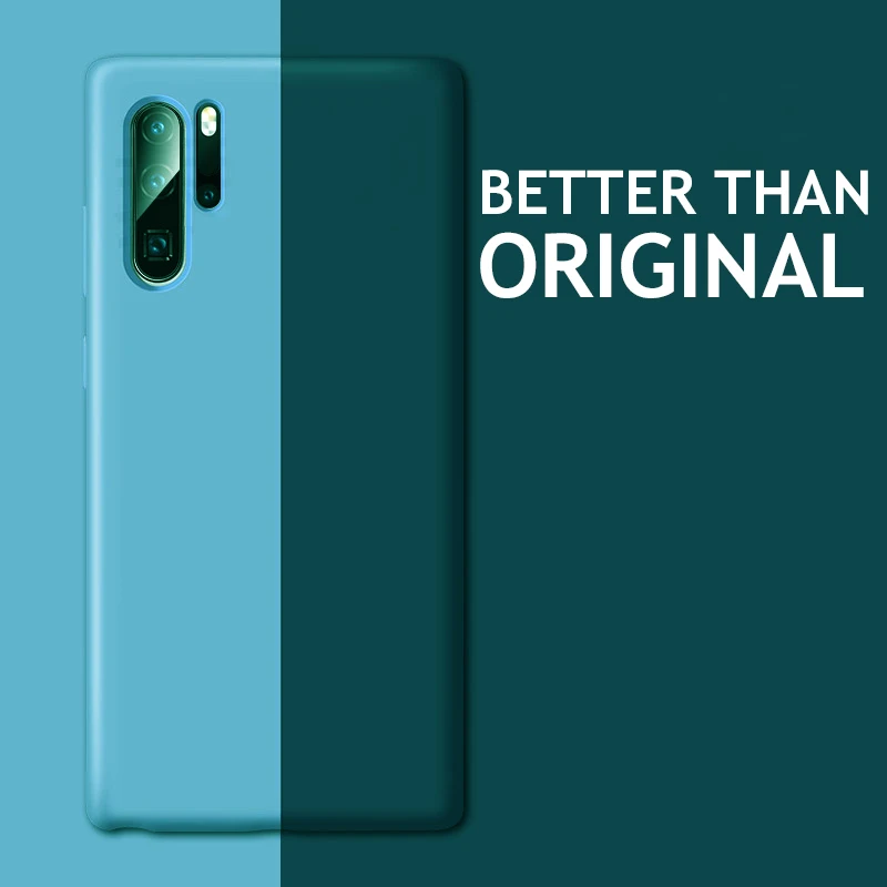 Роскошный мягкий жидкий силиконовый чехол для huawei P30 Pro P20 P10 Plus для huawei mate 30 9 10 Lite 20 Pro Coque Funda P Smart Plus