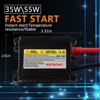 2Pcs Slim HID Ballast 55W Direct Direct Current 12V HID Xenon Ballast Replacement For H1 H3 H7 H8 H11 9005 9006 Xenon Bulbs 3