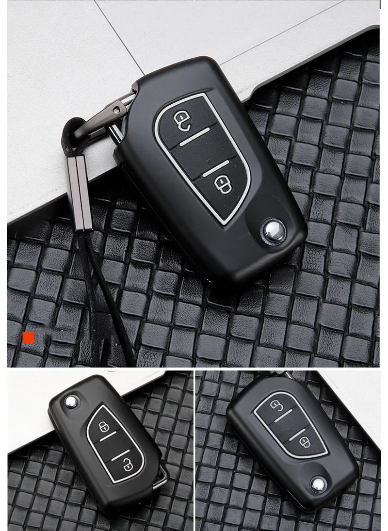 Автомобильный брелок из углеродного сплава, чехол, брелок для Toyota RAV4 Camry Altis VIOS WISH CHR Prado Yaris, брелок