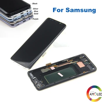 

Amoled S8 LCD Replacement for SAMSUNG Galaxy S8 plus G955f G955 Display S8 G950 G950F Touch Screen Digitizer Tools