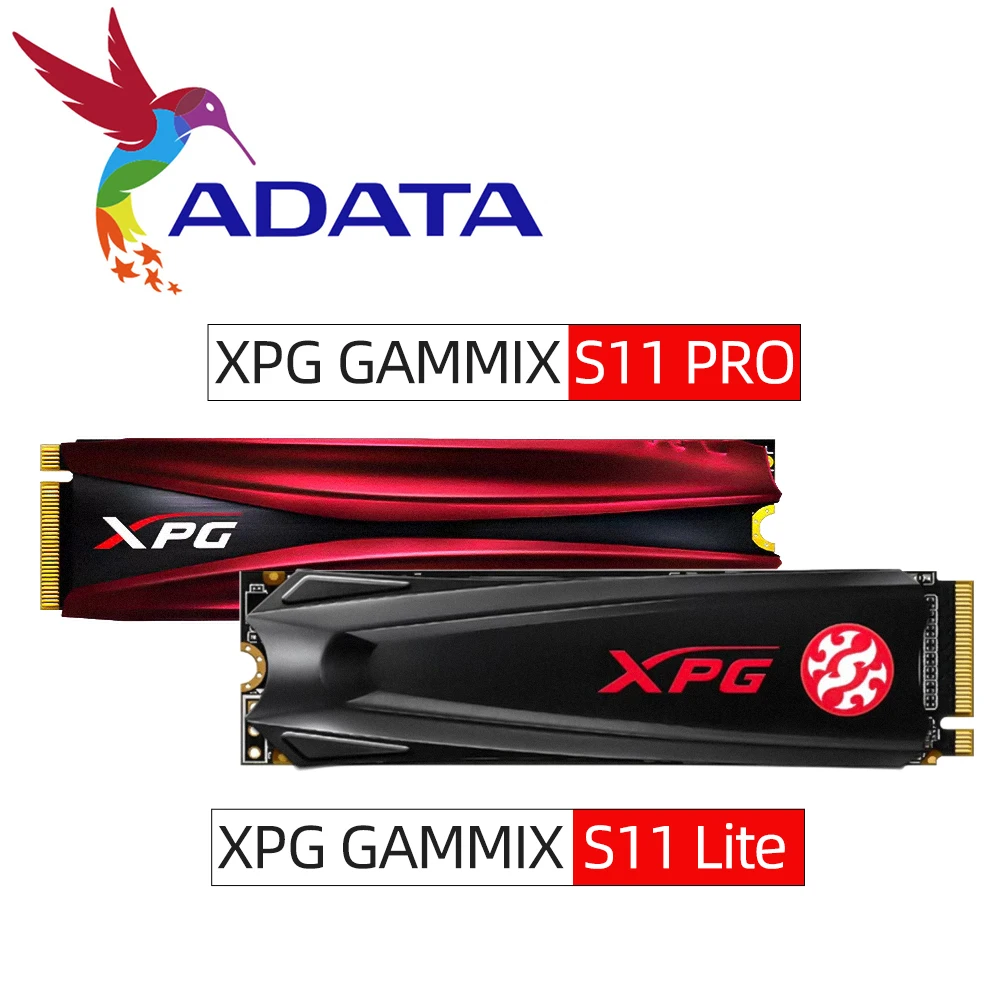 ADATA XPG GAMMIX S11 Pro Lite SSD NVME M2 2280 ТБ 512 ГБ 256 Гб жесткий диск для ноутбука рабочего стола