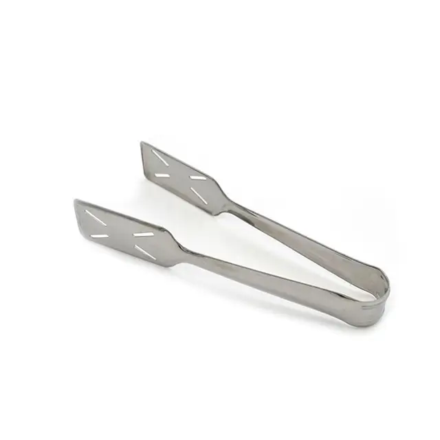 1Db Bbq Fogók Rozsdamentes Acél Ergonómikus Hosszú Ételek Sütő Fogó Szerszámok Kiegészítők Kültéri Kempinghez - Image 4