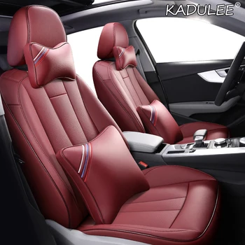 

KADULEE Leather car seat cover for Subaru OUTBACK impreza Wagon LEGACY FORESTER Tribeca Subaru XV Automobiles Seat Covers
