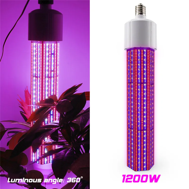 E40 LED Grow Light 150W SMD2835 Full Spectrum Plant Lamp For Seedling Greenhouse 