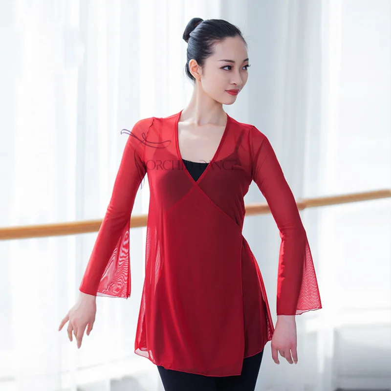 

Cheap many color dance wear tops for adult