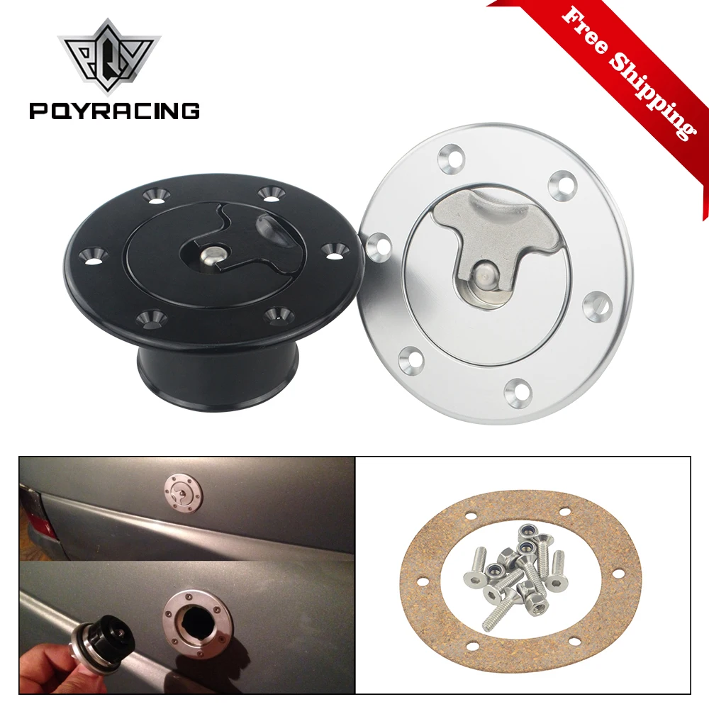 

Free Shipping Aluminum Billet Fuel Cell / Fuel Surge Tank Cap Flush Mount 6 bolt Mirror Polished Opening ID 35.5mm PQY-SLYXG01