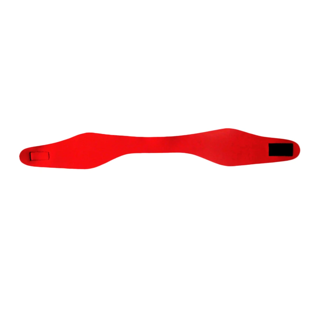 Kids 51cm Red Ребенок или Мужчины Дамы Купание серфинг комфорт стрейч неопрена уха резинка повязка на голову несколько цветов на выбор - Цвет: Kids 51cm Red